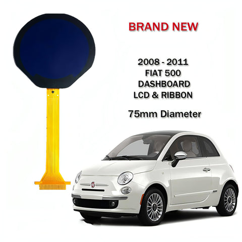 Image of Lcd Display FIAT 500 2008 to 2011